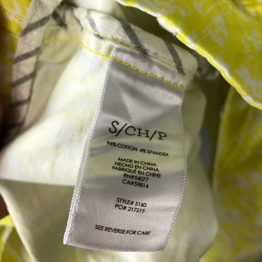 Cabi Jacket Spring Button Down Pockets Yellow Coat - image 8